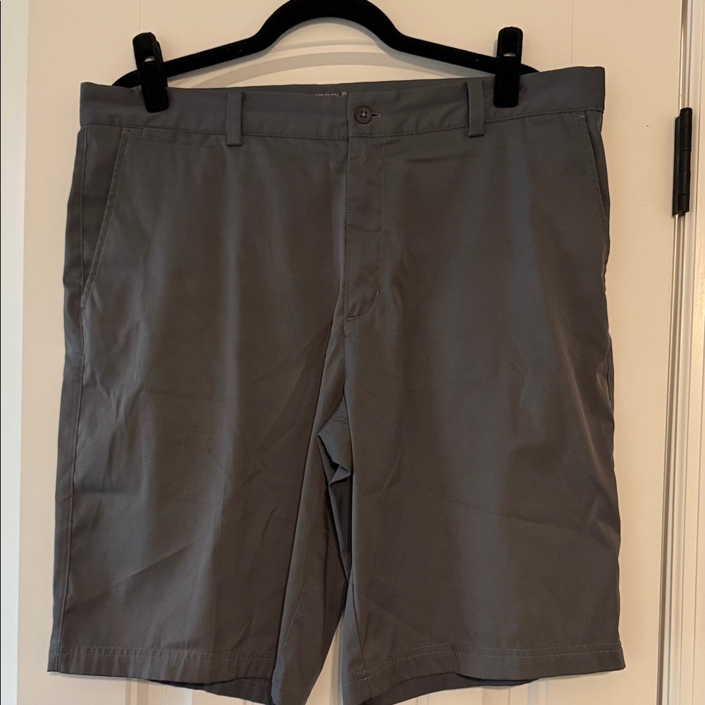 Nike Men's Charcoal Flat Front Shorts